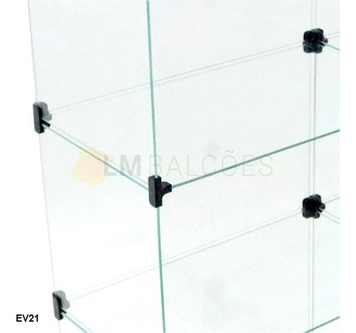 Estante De Vidro 1,50 X 1,30 X 0,40 M