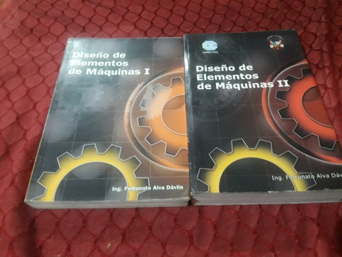 Libro Diseño De Elementos De Maquinas 2 Tomos Alva Dávila