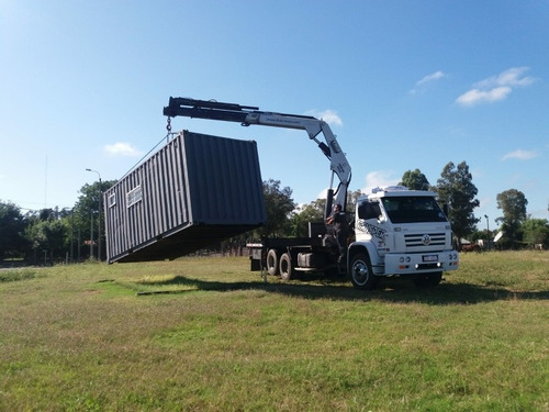 Imagen 3 de 5 de Servicio De Hidrogrua Grua Transportes De Contenedores