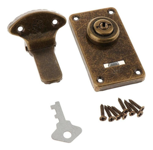 Zz 1 Uds., Gancho De Cerrojo De Vintage, Bronce,