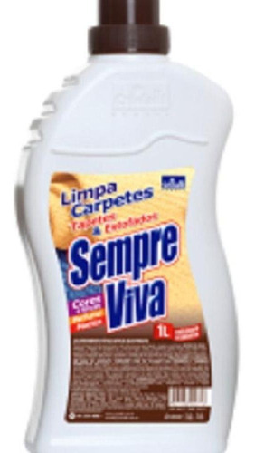 Limpa Carpetes  Tapetes E Estofados - Sempre Viva 1 L