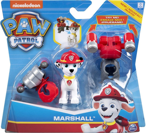 Paw Patrol Figura Cachorros Transformables Marshall Oferta