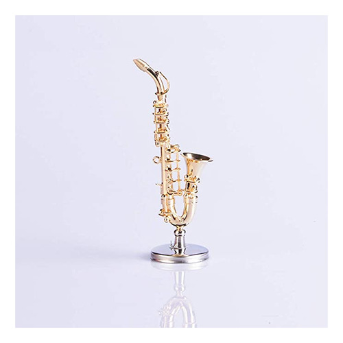 M4music - Saxofón Alto De Cobre, Miniatura Coleccionable