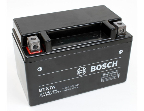 Bateria Moto Gel Bosch Btx7a = Ytx7a 12v 6ah Zanella 150 / 2