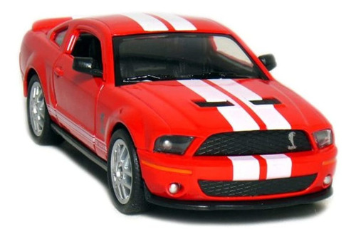 Carro De Juguete Escala 1:38 shelby Gt500/ Rojo, Marca Pyle