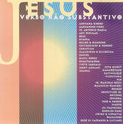 Jesus Cd Varios Verbo Não Substantivo (musicasnatal) Lacrado Versão do álbum Estandar