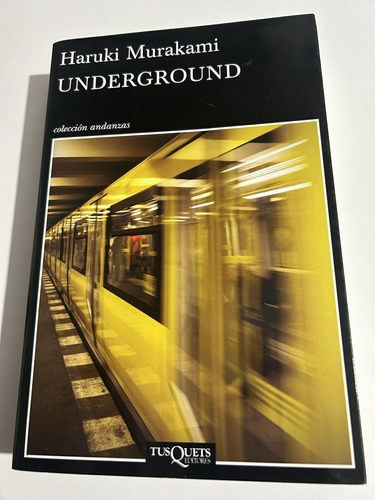 Libro Underground - Murakami - Excelente Estado - Oferta