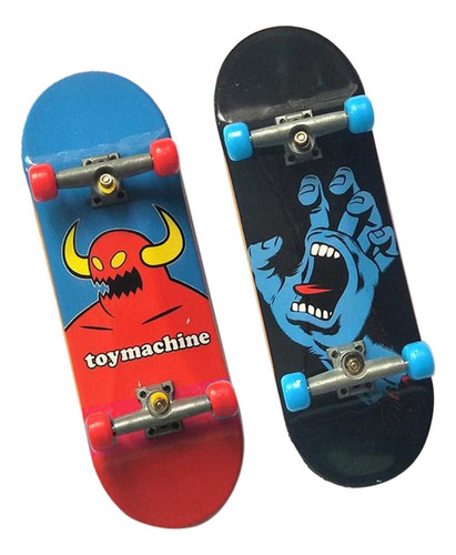 2x Mini Fingerboard Finger Skate Board Boy Niños Juguetes