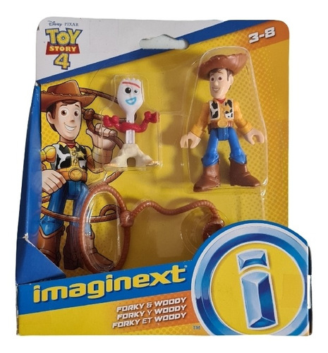 Figuras Forky Y Woody Imaginext 