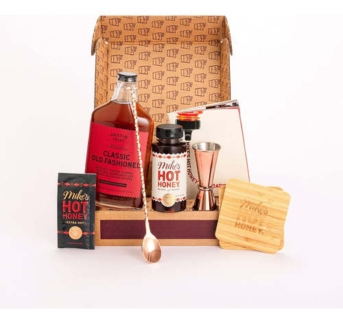 Juego De Regalo De Cóctel Kit De Cóctel Antiguo Con Jigger