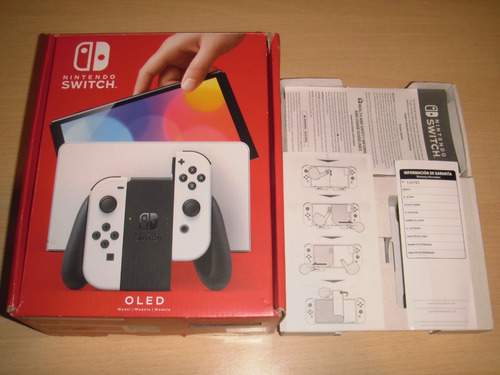 Nintendo Switch Oled (solo Caja Y Manuales Originales)