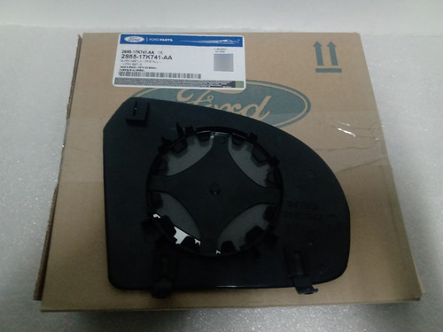 Imagen 2 de 3 de Vidrio Espejo Retrovisor Izquierdo Lh Fiesta 1.6 2004-2012