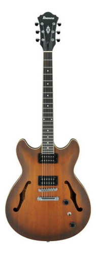 Guitarra elétrica Ibanez AS Artcore AS53 semi hollow de  sapele tobacco flat com diapasão de nogueira