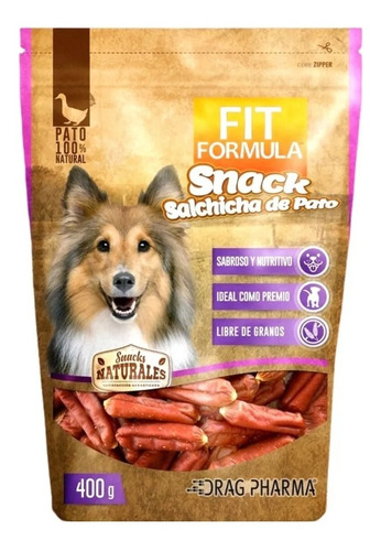 Fit Formula Snack Salchicha De Pato 400gr