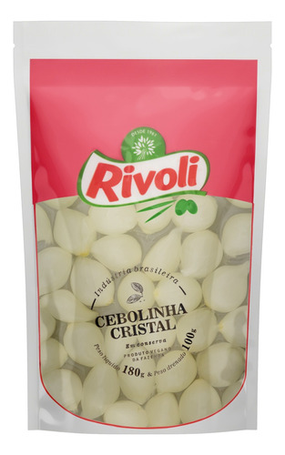 Cebolinha Cristal em Conserva Rivoli Sachê 100g