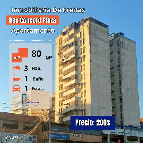 Apartamento Amoblado En Alquiler En La Residencia Concord Plaza. Charallave