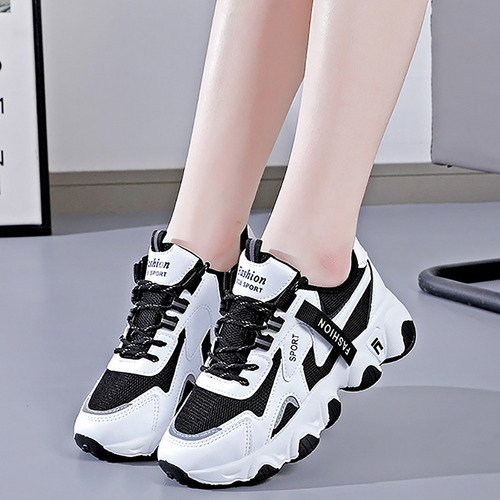 Zapatos De Tenis Cómodos Con Plataforma Informal Para Mujer