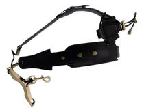 Comprar Alça De Saxofone De Ombro Duplo Arnês De Saxofone De Couro
