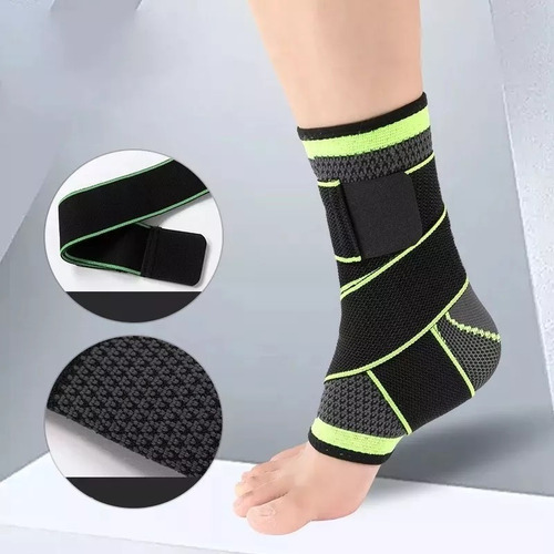 Tobillera Compresión Ajustable Con Velcro Tobillo Esguince