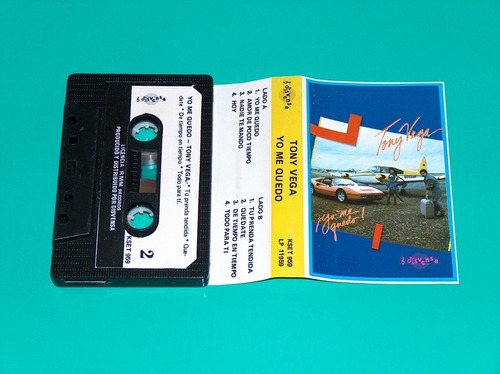 Tony Vega - Yo Me Quedo! Cassette Kct P78