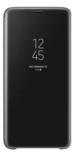 Funda Con Tapa S-view Samsung Galaxy S9 + Con Soporte, Negro