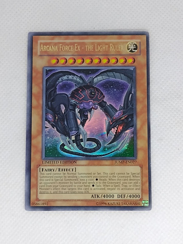 Arcana Force Ex The Light Ruler Ultra Jump Yugioh (Usado)
