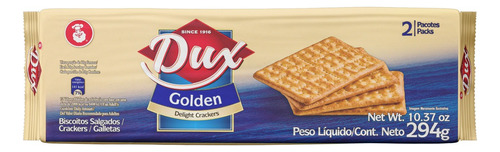 Biscoito Cracker Dux Golden Pacote 294g
