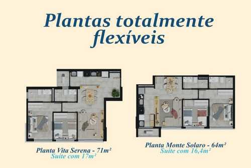 Apartamento Com 2 Quartos Sendo 1 Suíte À Venda, De 64m² E 71m² - Perto Ânima E Da Unievangelica