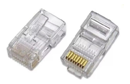 Conector Rj45 Cable Red Paquete 300 Unidades