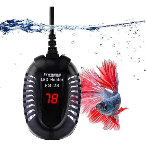 Calentador De Tanque De Peces De Acuario Freesea: Mini Calen