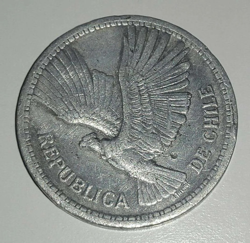 Moneda Chile 10 Pesos Un Condor 1957 *138