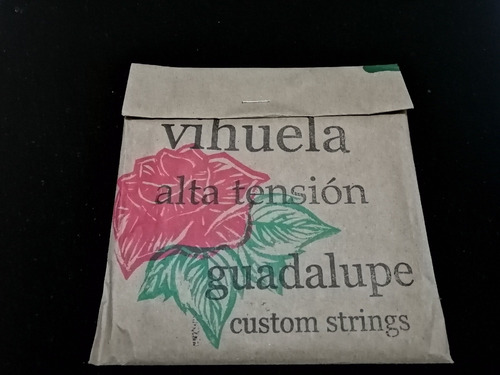 1 Set De Cuerdas Guadalupe Para Vihuela - Tensión Alta 