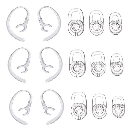 15 Piezas Pieza De Repuesto Eargel \u0026 Earhook Para M70,