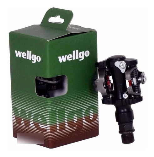 Pedal Clip Wellgo M919 Mtb Com Tacos M520 Bike Completo Clip