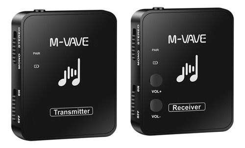 Monitor De Auriculares Inalámbricos M-vave Receiver De 2,4 G