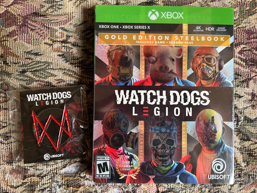 Watch Dogs: Legion Gold Edition Xbox One/series X (Usado)