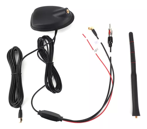 Antena De Radio De Coche Dab+gps+antena Fm Amplificada Activ