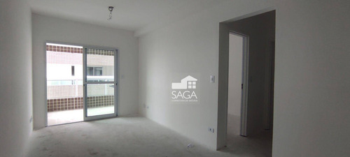 Imagem 3 de 30 de Apartamento Á 1 Quadra Da Praia Com 2 Dormitórios À Venda, 70 M² Por R$ 389.000 - Boqueirão - Praia Grande/sp - Ap4560