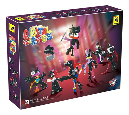 Figuras Digital Circus Armables Bloques