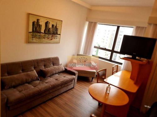 Imagem 10 de 18 de Flat Com 1 Dormitório Para Alugar, 31 M² Por R$ 1.850,00/mês - Jardim Paulista - São Paulo/sp - Fl0004