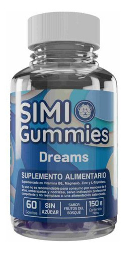 Simi Gummies Dreams Zinc B5 Magnesio L-triptofano 60 Gomitas