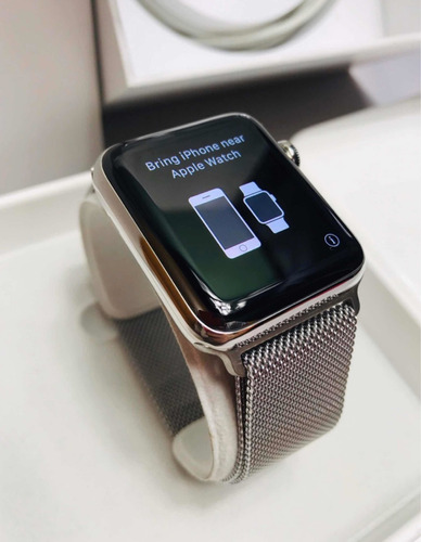 Apple Watch Serie 2 Edicion Acero Inoxidable Cristal Zafiro