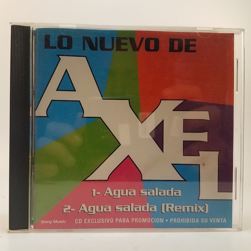 Axel - Agua Salada - Cd Promo - Ex