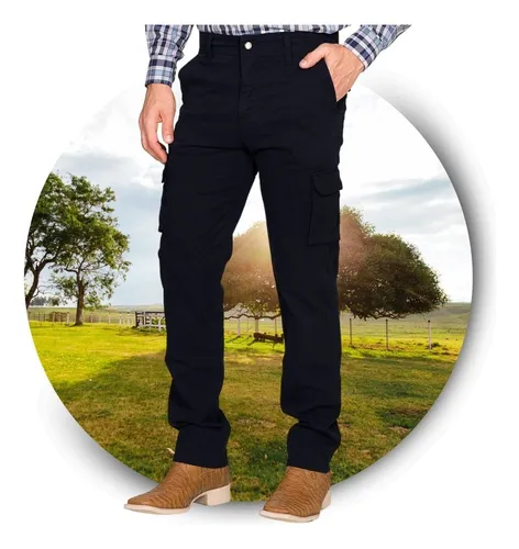 Calça lã masculina 2025