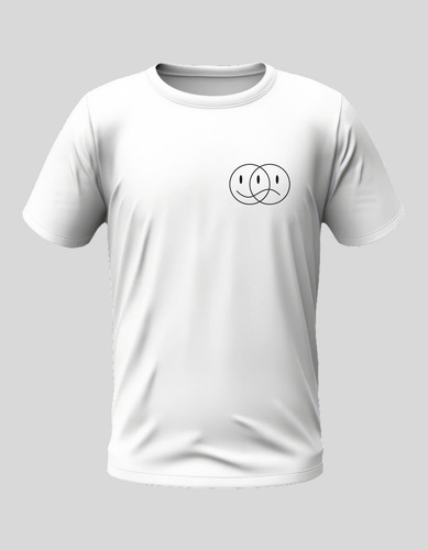 Playera Estampado Make Money Not Friends Frente Y Espalda