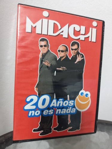 Midachi. 20 Años No Es Nada. Dvd Original
