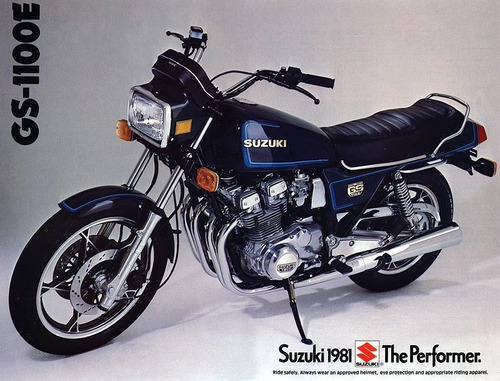 Imagen 1 de 1 de Suzuki Gs 1100 (leer Bien El Aviso)