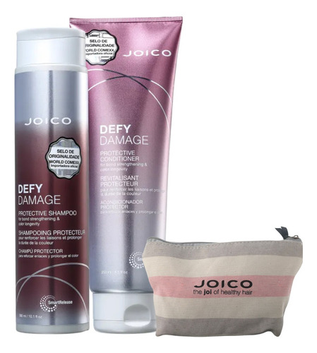Joico Kit Defy Damage Shampoo E Cond + Presente Exclusivo