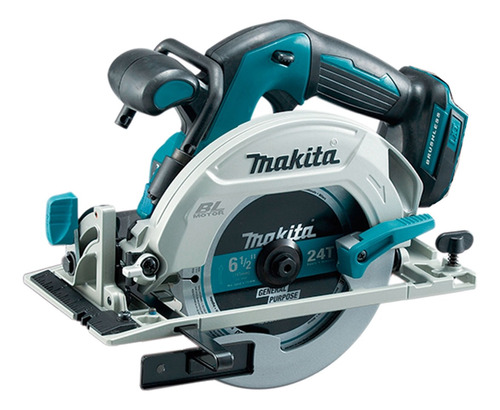 Sierra circular eléctrica inalámbrica Makita MT DHS680 165mm 680W turquesa 18V