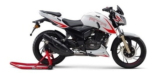 Imagen 24 de 25 de Moto Tvs Rtr 200 4v 2.0 Blanco By Beta Puesta En La Calle!!!